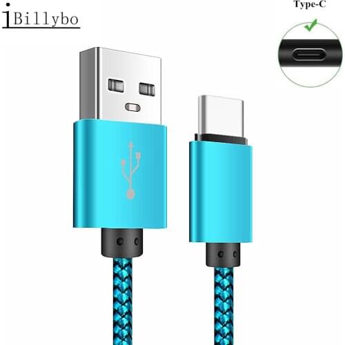 Type C Charger 2m Long USB qucik charger Wire USB C For Samsung galaxy C9 S10 A50 A70 Sony Xperia 10 XA1 Plus XA2 XZ3 L3 HTC U11