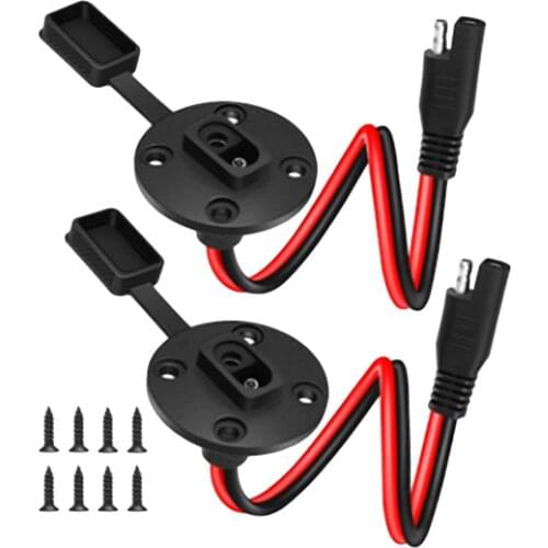 13.2inch Weatherproof SAE Socket Sidewall Port SAE Quick Connect Solar Panel