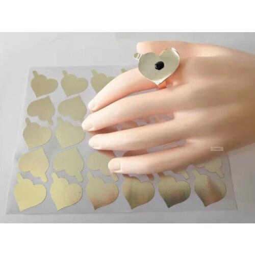 2pcs steel eyelashes glue ring dropping glue holder Individual false eyelash tools lint fake lashes adhesive stand