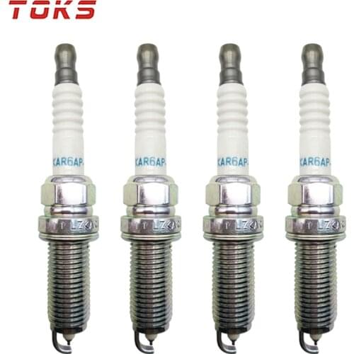 4pcs LZKAR6AP-11 6643 Laser Platinum Spark Plug For Nissan Lafesta Micra Qashqai X-Trail Cube Note NV200 March Livina LZKAR6AP11