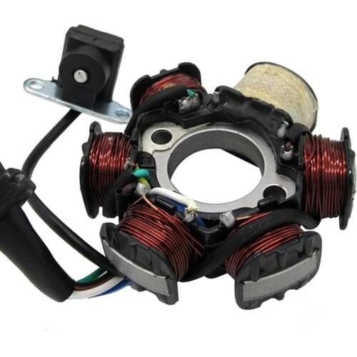 6 Coil 5 Wire 50cc 110cc 125cc 150cc Scooter Moped Bike ATV Quad Magneto- Stator