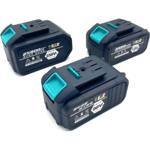 18V Electric Wrench Battery Large Capacity 18650 Lithium Battery 21V Angle Grinder Electric Hammer Battery