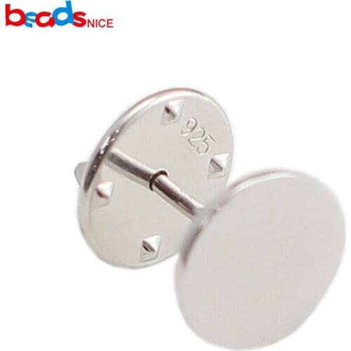 Beadsnice 39487smt2 Sterling Silver Jewelry Accessories Tie Tacks Butterfly Pinch Back Pins Clutch Back Lapel Scatter Pin