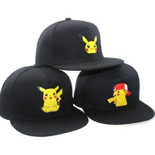 Pokemon Adult Snapback Gorras Anime Cospaly Casquette Pokemon Hat Ash Ketchum Visor Pikachu Caps Costume Play Baseball Cap