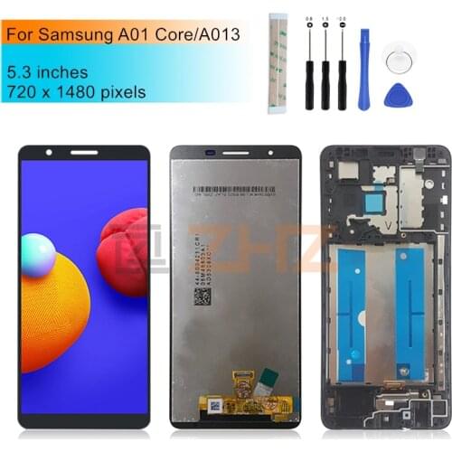For Samsung A01 Core LCD SM-A013F/DS A013G LCD Display Touch Screen Digitizer Assembly For Samsung A013 Display Replacement