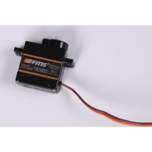 FMS 1400mm 1.4m Kingfisher / J3 Cub 9g Servo Waterproof Plastic Analog Positive FMSSER9GPW RC Airplane Model Plane Spare Parts