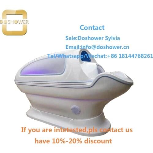 Hydro massageinfred spa capsule with infred spa capsule for steam spa capsule