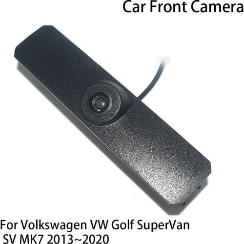 Car Front View Parking LOGO Camera Night Vision Positive Waterproof for Volkswagen VW Golf SuperVan SV MK7 2013~2020