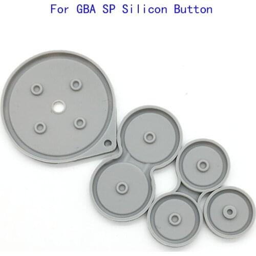 20Set Silicon Conductive Key Pads Buttons Pads Replacement For GameBoy Advance SP GBA SP Game console