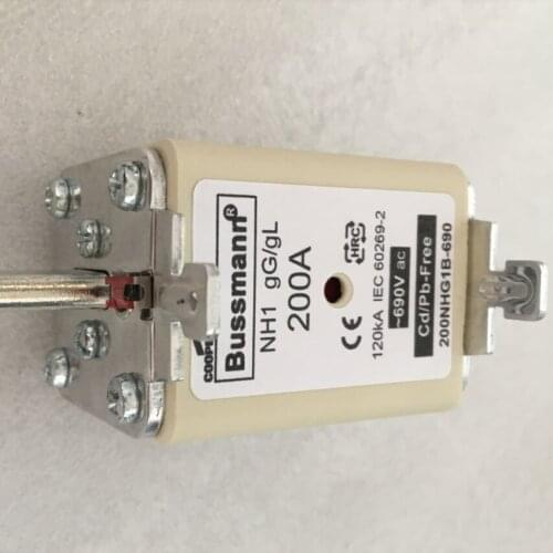 Bussmann fuse 200NHG1B-690 200A 690V cartridge fuse for circuit protection
