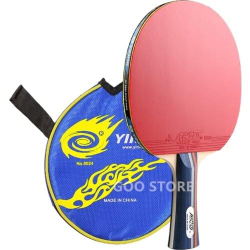 Yinhe 01b Racket Training Pimples In Rubber Original Galaxy Table Tennis Rackets Ping Pong Bat Paddle