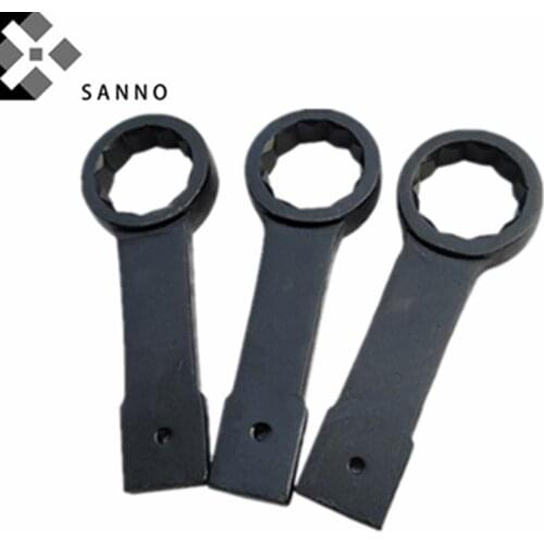 British Unit slogging ring wrench 1-1/8'' inch - 3-3/8'' inch striking wrench spanner double offset ratchet rin hit plum wrench