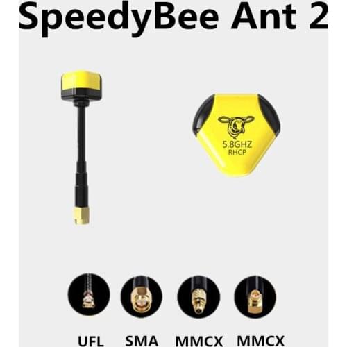 RunCam Speedybee Speedy Bee 5.8GHz Antenna 2.0Dbi RHCP LHCP SMA / RP-SMA /UFL / MMCX Antenna for FPV Racing Drone Multirotor