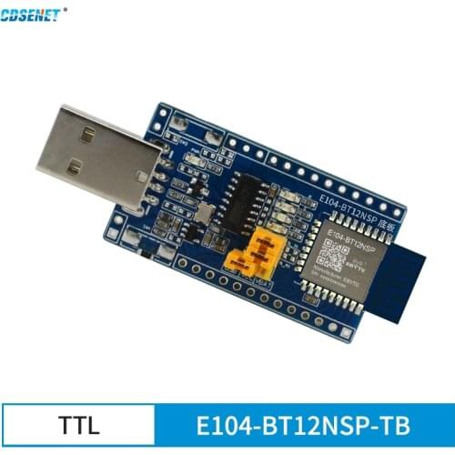 TLSR8253F512 Blue-tooth BLE Test Kit Sig Mesh V1.0 Standard 10dBm 2.4GHz UART SMD USB E104-BT12NSP-TB Tset Beta CDSENET