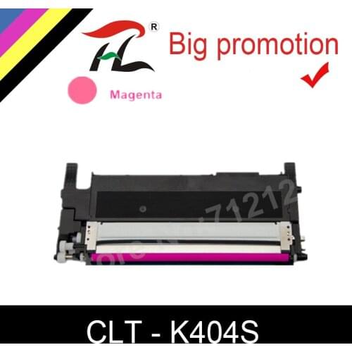 YLC toner cartridge CLT-K404S M404S C404S CLT-Y404S 404S compatible for Samsung C430W C433W C480 C480FN C480FW C480W printer