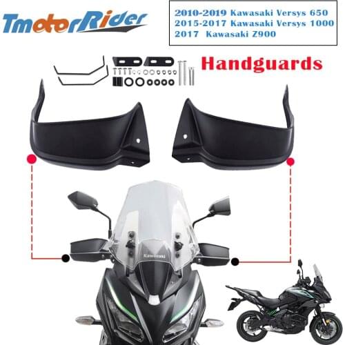 For Kawasaki Z900 Versys 650 Handle Bar Hand Guard Handguard Protector Brake Clutch Protector Wind Shield Versys650 1000 Z 900
