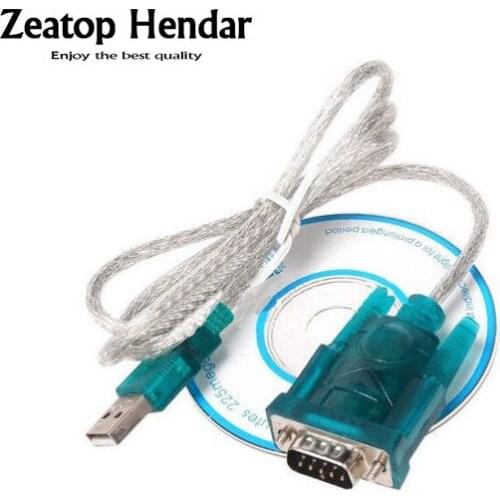 1Pcs 2.6 Feet USB 2.0 to DB9 RS232 9 Pin Serial Cable Adapter Converter Windows Win 7