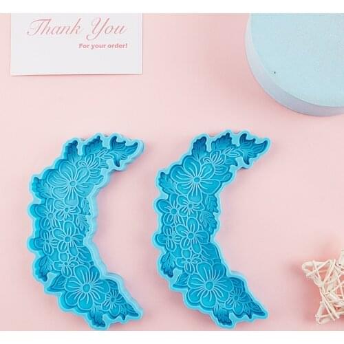 1PC New Creative Coaster Epoxy Resin Mold Cup Mat Casting Silicone Mould DIY Crafts Home Decoration Ornaments Making Tool