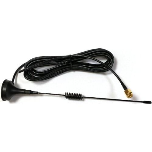 100pcs GSM/GPRS sucker antenna 900M/1800MHz 3G 4G with 3meters cable with SMA male
