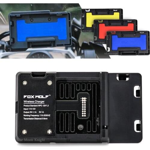 NEW For BMW R1200GS R1250GS ADV S1000XR F650GS F750GS F850GS F700GS Wireless charger Fast charge Mobile Phone Navigation Bracket