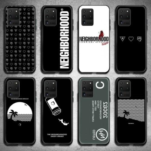Hot Japan Street Trend Brand Neighborhood Phone Case for Samsung S20 plus Ultra S6 S7 edge S8 S9 plus S10 5G lite 2020