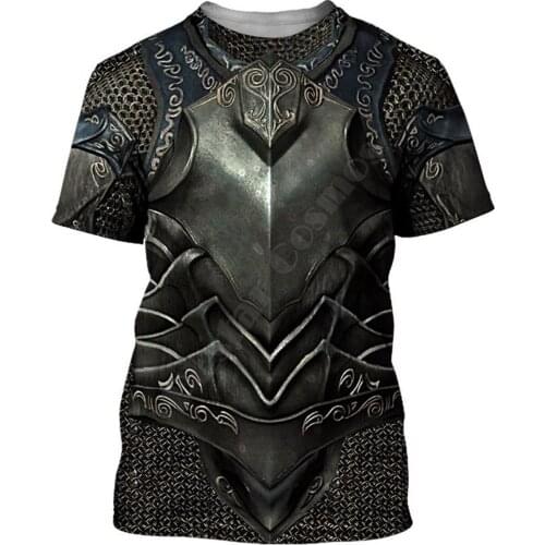 Knight Templar Warrior 3D Printed t shirts women for men Summer Casual Tees Short Sleeve T-shirts Short Sleeve Drop Shipping 12