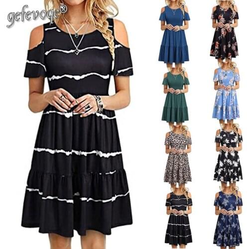 Gefevoqe Short Dresses For Women