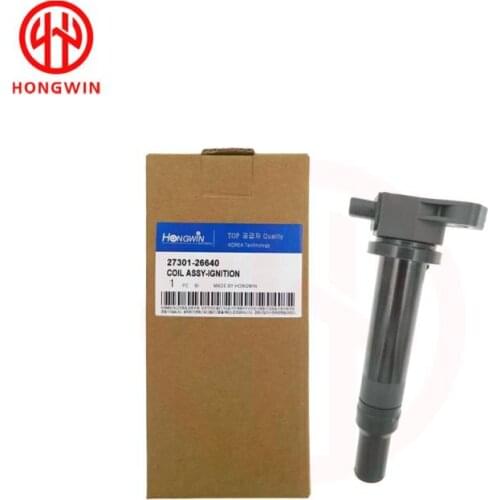 27301-26640 5C1586 C1543 UF-499 UF499 27301 26640 Ignition Coil For KIA RIO HHYUNDAI VERNA ACCENT 1.6L L4 2006-2011