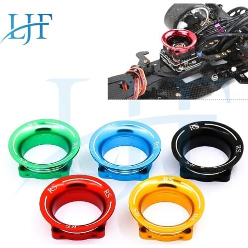LJF 1pcs Metal ESC Cooling Fan Cover Cooling Channel For 1/10 Drifting Rc Car Amiya Yokomo Hpi Yd-2 L119