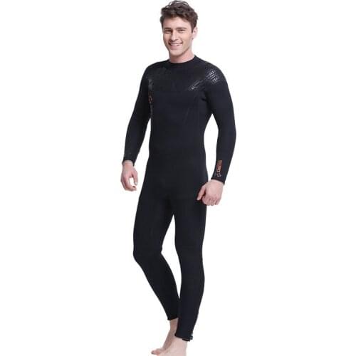 5MM wetsuit male Swimsuit with Rashguard mens one-piece long sleeve thickened warm cold wet female snorkeling surfing jellyfish