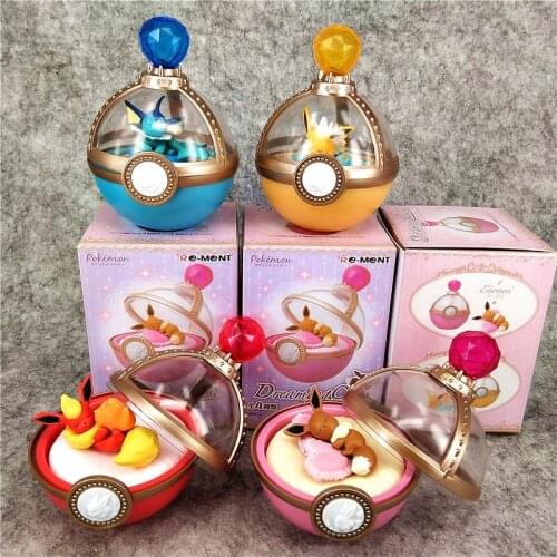 2021 New Pokemon Pikachu Blind Box Toys Eevee Butterfree Vulpix Fashion Surprise Model Ornaments Boxed Toys Gifts for Kid