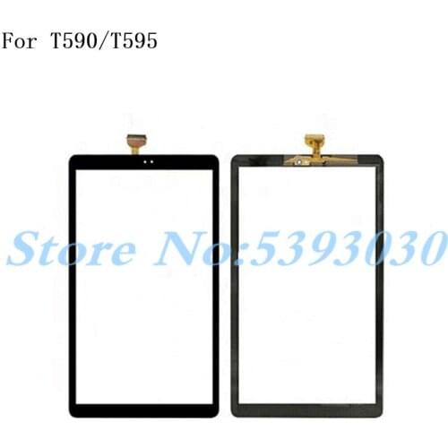 New 10.5" For Samsung Galaxy Tab A2 T590 T595 SM-T595 SM-T590 Touch Screen Digitizer Sensor Front Outer Glass Lens Panel