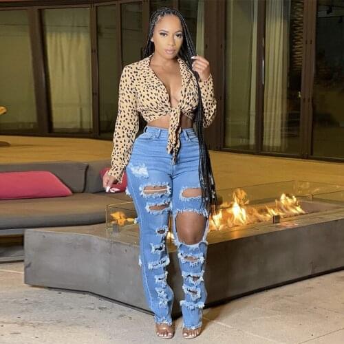 RMSFE 2021 Women Long Sleeve Lapel Cardigan Lace Up Fashion Casual Leopard Print Bra Sexy Top