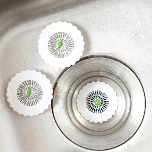 5Pcs Sink Strainer Filter Anti-blocking Hair Catcher Stopper Plug Trap Shower Floor Drain Covers Bathroom Kitchen Accessories