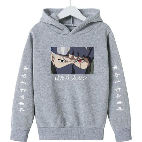 Japanese Cartoon Sweatshirt 2021 Hot Hoodies Sweater For Kids Long Sleeve Autumn Outfits Autumn Tops Anime Hoodies