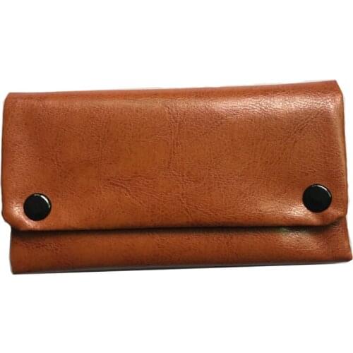 High Quality PU Tobacco Pouch Paper Holder Tobacco Wallet Bag Purse Bag Borsa Porta Tabacco 4 colors