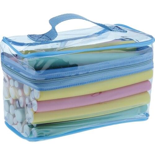 42pcs New Soft Bendy Hair Rollers Foam Curler Hairdressing Home Salon