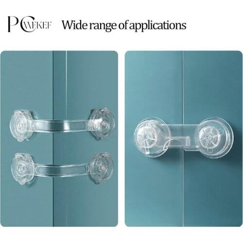 5PCS Baby Safety Lock Drawer Home Child Protection Cabinet Refrigerator Lock Anti-pinch Child Safety Locker