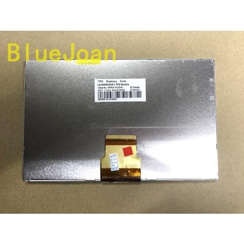 Free Shipping New Original LAJ080W002A LCD Display 8" Car DVD navigation LCD Panel For Jaguar XJ & Volvo S80L