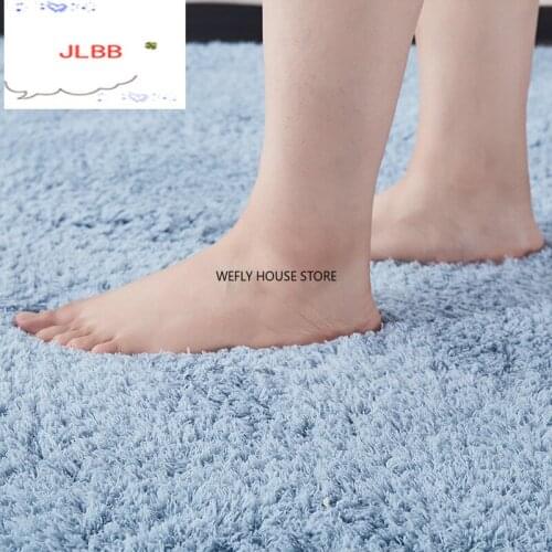 European furry lambskin living room center carpet mat living room bedroom foyer fluffy door mat mat mat red white 11 color