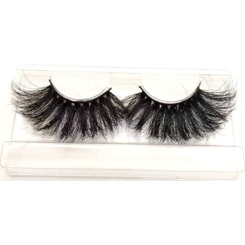 Hot sale makeup tool 27mm 30mm mink eyelashes with long and curved false eyelashes free shipping in bulk