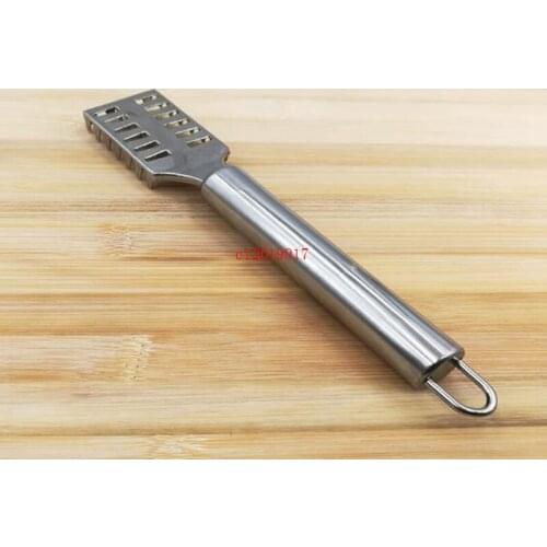 Kitchen multi-function gadget stainless steel quick scaler manual portable scaler scraper