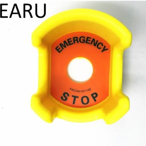 22mm Emergency Stop Push Button Switch Protection Seat Button Cover Anti False Dust protection cover emergency stop protection