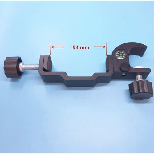 New Corrosion-Resistant Gps Pole Clamp with Open Data Collector Cradle