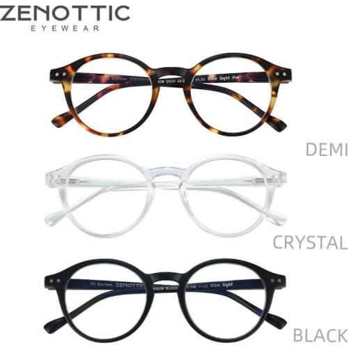 ZENOTTIC 3pcs Anti Blue Light Blocking Reading Glasses Women Men Anti Glare Presbyopic Computer Glasses Diopter from +0 to +4.0