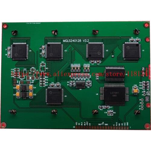 Brand New Replacement for MGLS240128 V3.2 MGLS240128T MGLS240128-EL MGLS240128-11LCD SCREEN DISPLAY PANEL