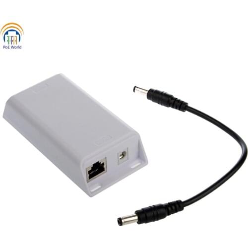 48V to 24V POE Converter Splitter Ethernet Transverter 802.3af/at to 24Volt 25W Output Max Inverter Unit for 24V UBNT Mikrotik