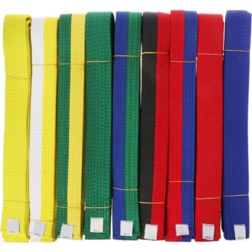 Professional Taekwondo Belt Karate Judo Double Wrap Martial Arts Stripe Sports Belt 1.8m/2.8m