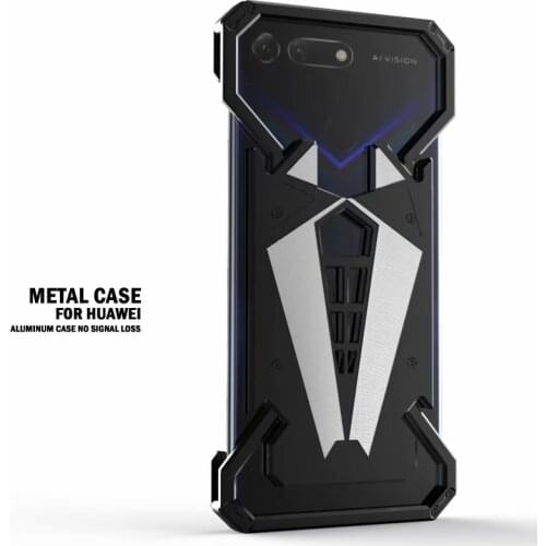 Luxury Aluminum Metal Case For Huawei Honor V20 Cover Powerful Armor Shockproof Bumper Case Metal Frame Cover For Honor V 20