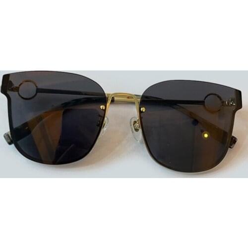 Sunglasses For Men Rimless Alloy Mirror Okulary Luxury Brand Retro Glasses Feminino De Sol Gradient Sun Glasses Shades